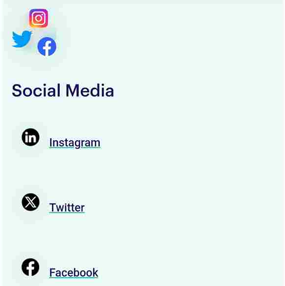 OPay official pages on Facebook, Twitter, and Instagram