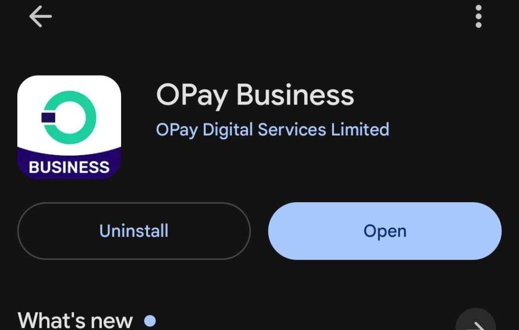 Opay Business App