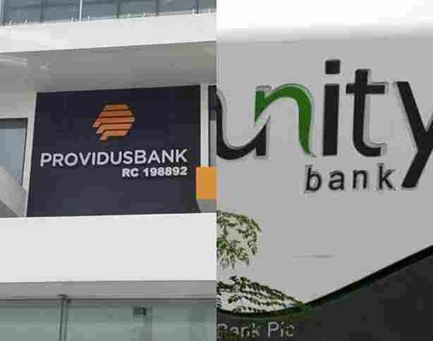 Providus and unity Bank 