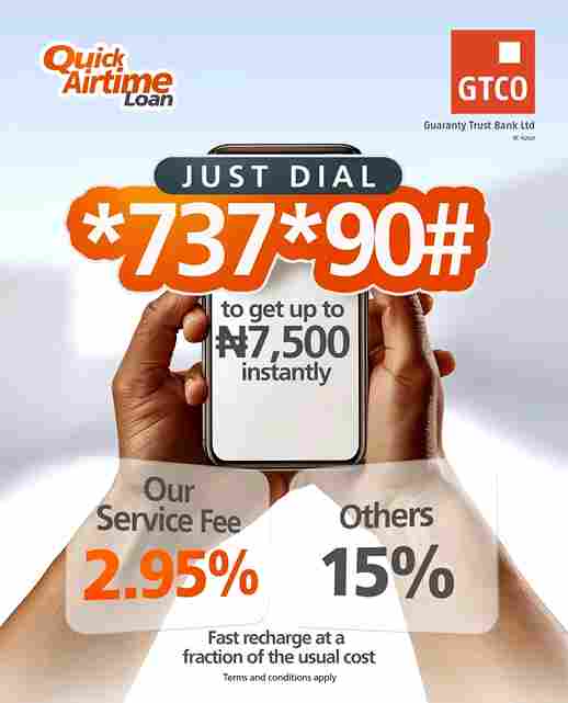 GTBank Quick Airtime Loan