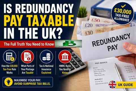 Is Redundancy Pay Taxable in the UK infographic 