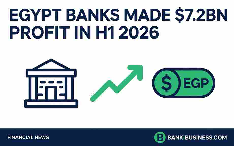Egypt Banks Make EGP373.1 Billion Profit in H1 2026 as Interest Income Surges